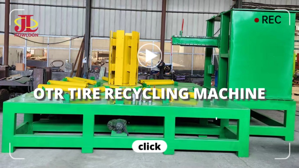OTR Tire Recycling Machine