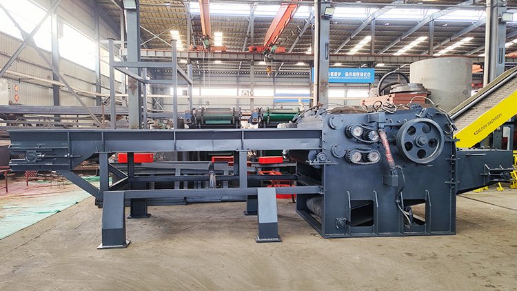 wood pallet crusher for wood waste management