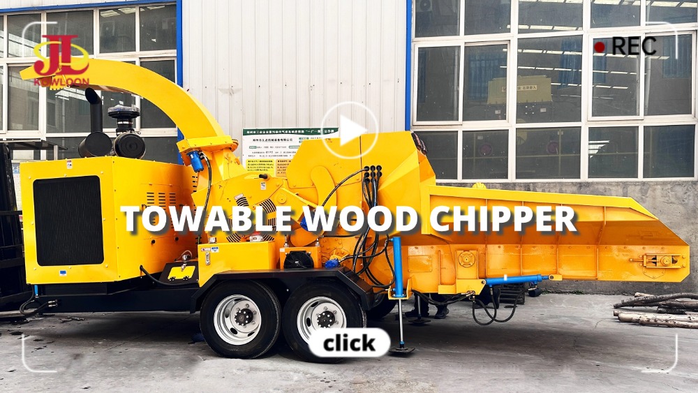 TWC Towable Drum Chipper