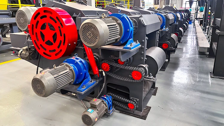 drum wood chipper for biomass energy projects