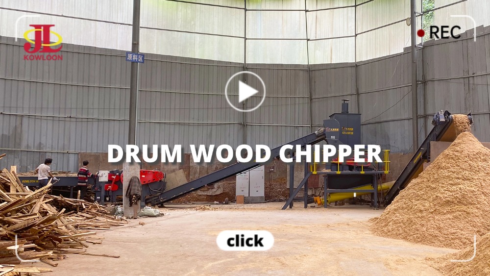 JLBX Drum Wood Chipper