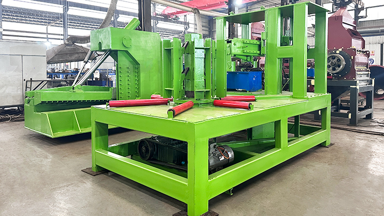 OTR Tire Recycling Machine