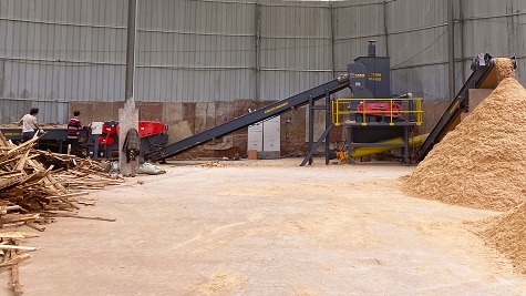JLBX Drum Wood Chipper