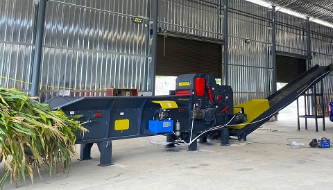 Heavy-duty straw chipper shredder turns waste into treasure