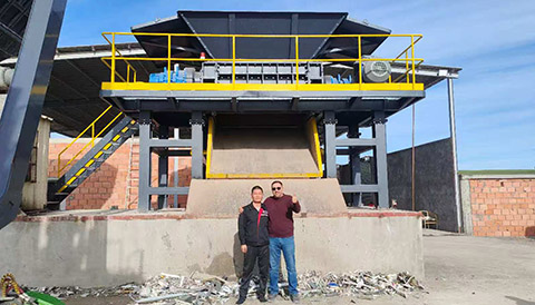 Metal shredder successfully installed at Algeria project site