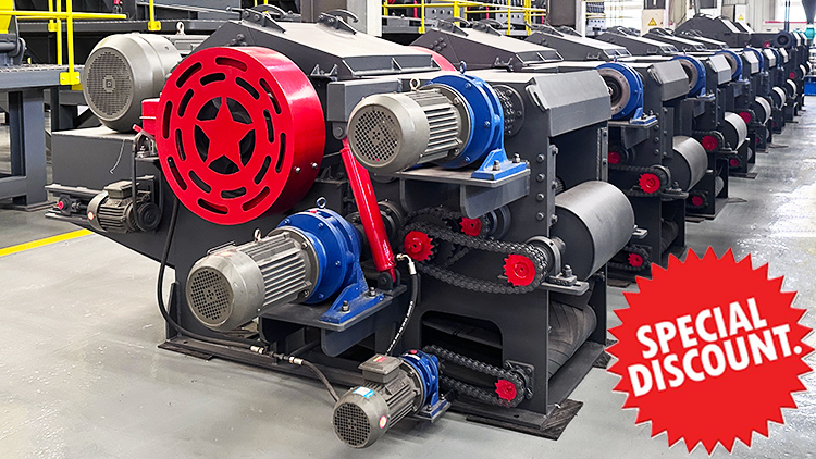 JLBX Drum Wood Chipper