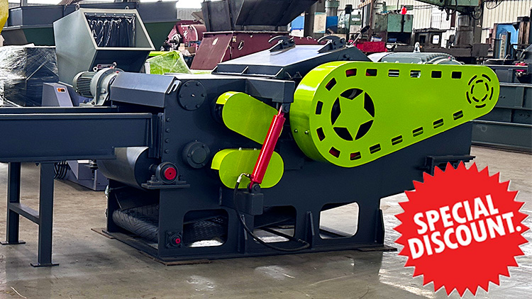 JLBX Drum Wood Chipper