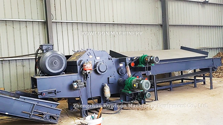 drum wood chipper for MDF production