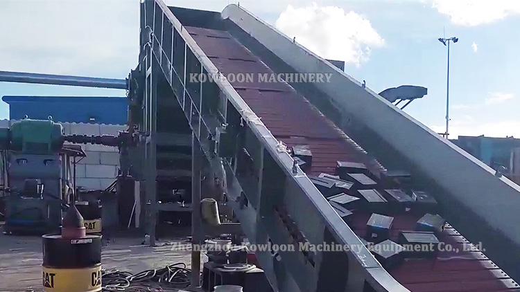 metal shredder for scrap yard