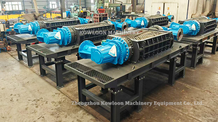 metal shredder recycling line equipment