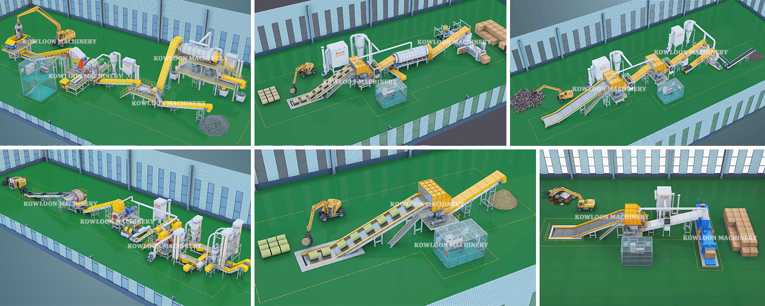 double shaft shredder frame and motor structure