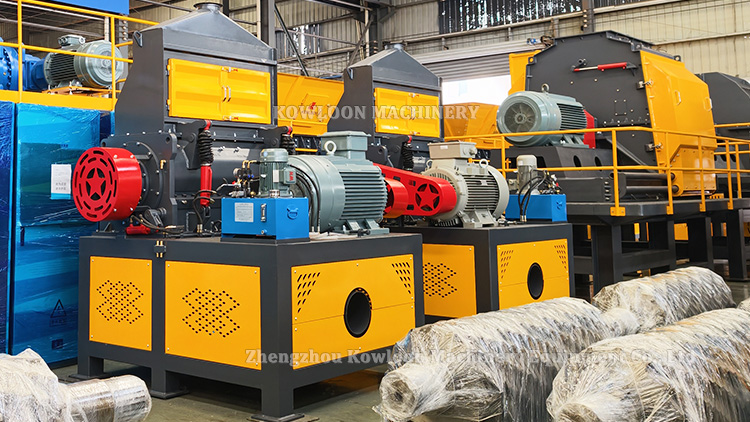 high efficiency twin shaft shredder for waste reduction