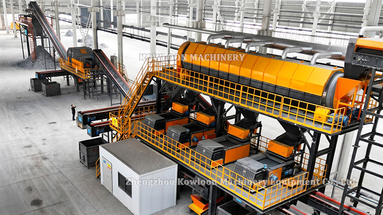 Turnkey metal recycling plant solution for scrap processing
