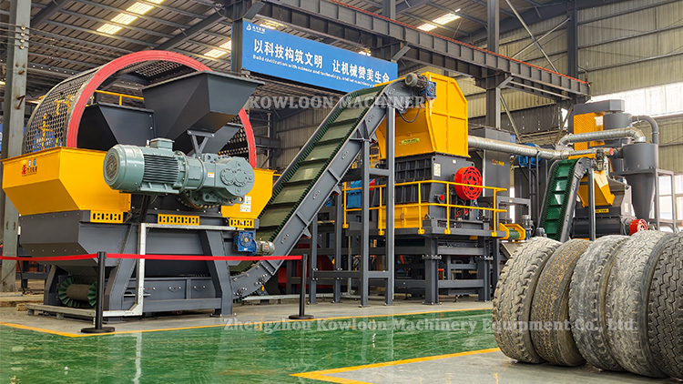 Complete tire recycling plant manufacturer