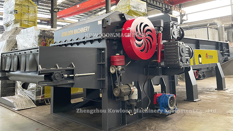wood pallet crusher for packaging wood recycling