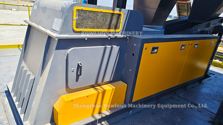 non ferrous metal separator used in municipal solid waste recycling