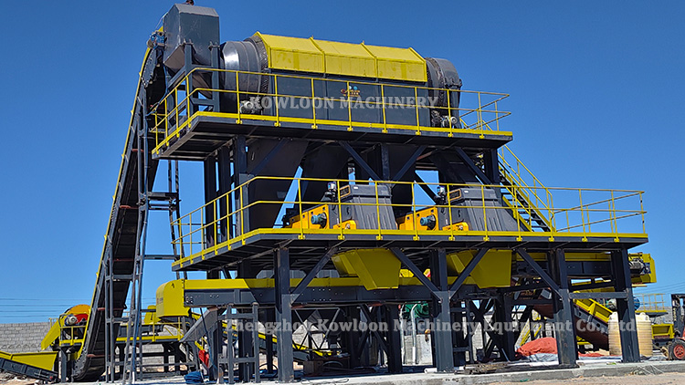 eddy current separator conveyor belt for automatic metal sorting