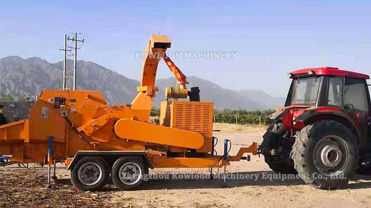 towable wood chipper for arborist professionals