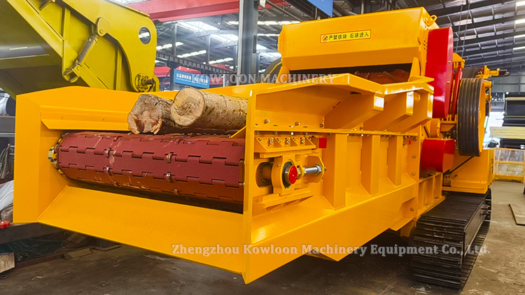 heavy duty wood chipper for green waste recycling